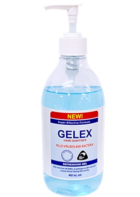 Hand Sanitiser Gelled Gelex 460ml